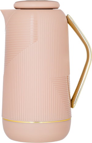 Glory Rawaa Thermos, 1 liter, thermal glass inner container, plastic outer shell - dark beige product image 2