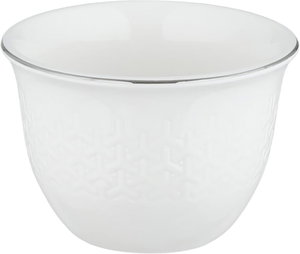 طقم فناجين قهوة سعودي بورسلان السيف غاليري، 12 قطعة - أبيض product image 2