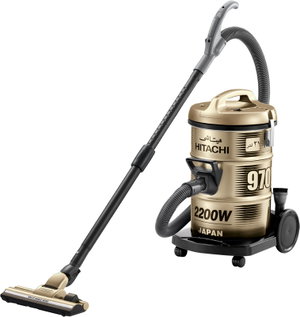 مكنسة برميل هيتاشي، 21 لتر، 2200 واط، CV-970YSS220TG - تيتانيوم ذهبي product image