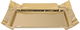 طوفرية تقديم استيل السيف غاليري، 39×29×6 سم، مستطيل - ذهبي product image 1