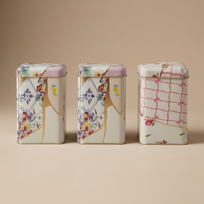 Al Saif Gallery Steel Storage Boxes Set, 3 Pieces - Multi Color product image 1