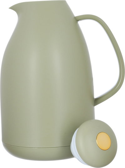 Thermos Penguin Pro Saif Gallery, 2 liters, glass inner case, pressurized - light green product image 4