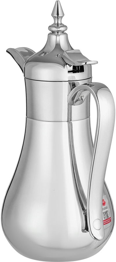 دلة قهوة ستانلس ستيل ريجال، 1 لتر، حافظة داخلية أستيل، ضغاط - فضي لامع product image 2