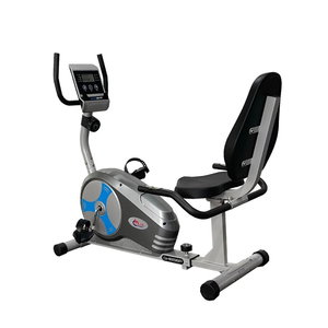 دراجة تمارين هيلثي كير، وزن حتي 100 كجم، 6 برامج، شاشة 3 بوصة، LCD، 8 مستويات - رمادي اسود product image 2