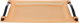 Al Saif Gallery Steel Serving Tray, Rectangle - Gold product image 1