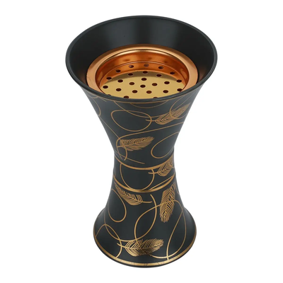 Al Saif Gallery porcelain incense burner, base - black product image 1