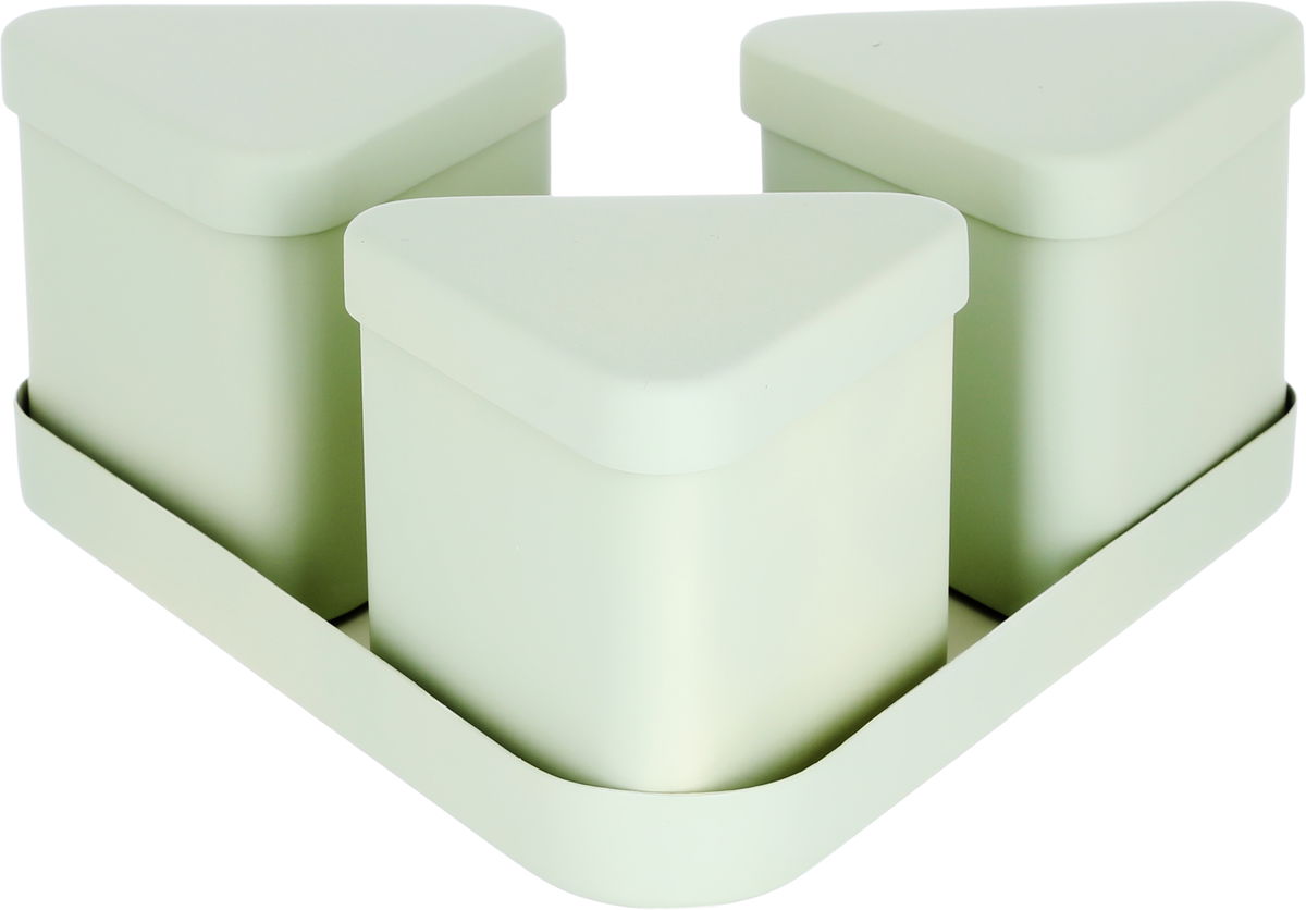 Al Saif Gallery Iron Box Set with Tofreya, 11 x 23 x 26 cm, 4 Pieces - Beige product image