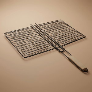 Al Saif Gallery Steel Grill Grille, 40 x 26 x 49 cm - Silver product image