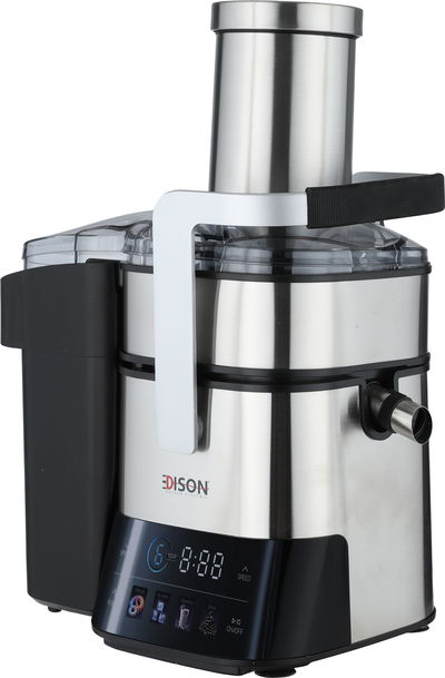 عصارة كهربائية بيور إديسون، 1.5لتر، 1000 واط، 61.5x27.7x49 سم، 6 سرعات، شاشة لمس، JE970 - فضي أسود product image 3