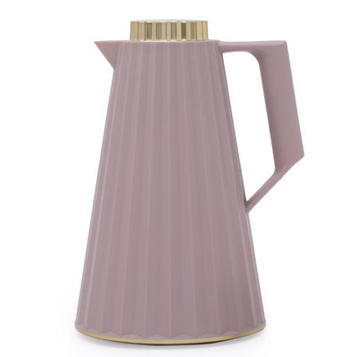 ترمس فيجو إليجانس السيف غاليري، 1 لتر، حافظة داخلية زجاج حراري - وردي product image 1