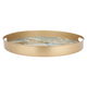 صينية تقديم استيل السيف غاليري، 46×46×5.5 سم - ذهبي product image 2