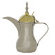 دلة هندي نحاس السيف غاليري، 30 سم - فضي ذهبي product image 2