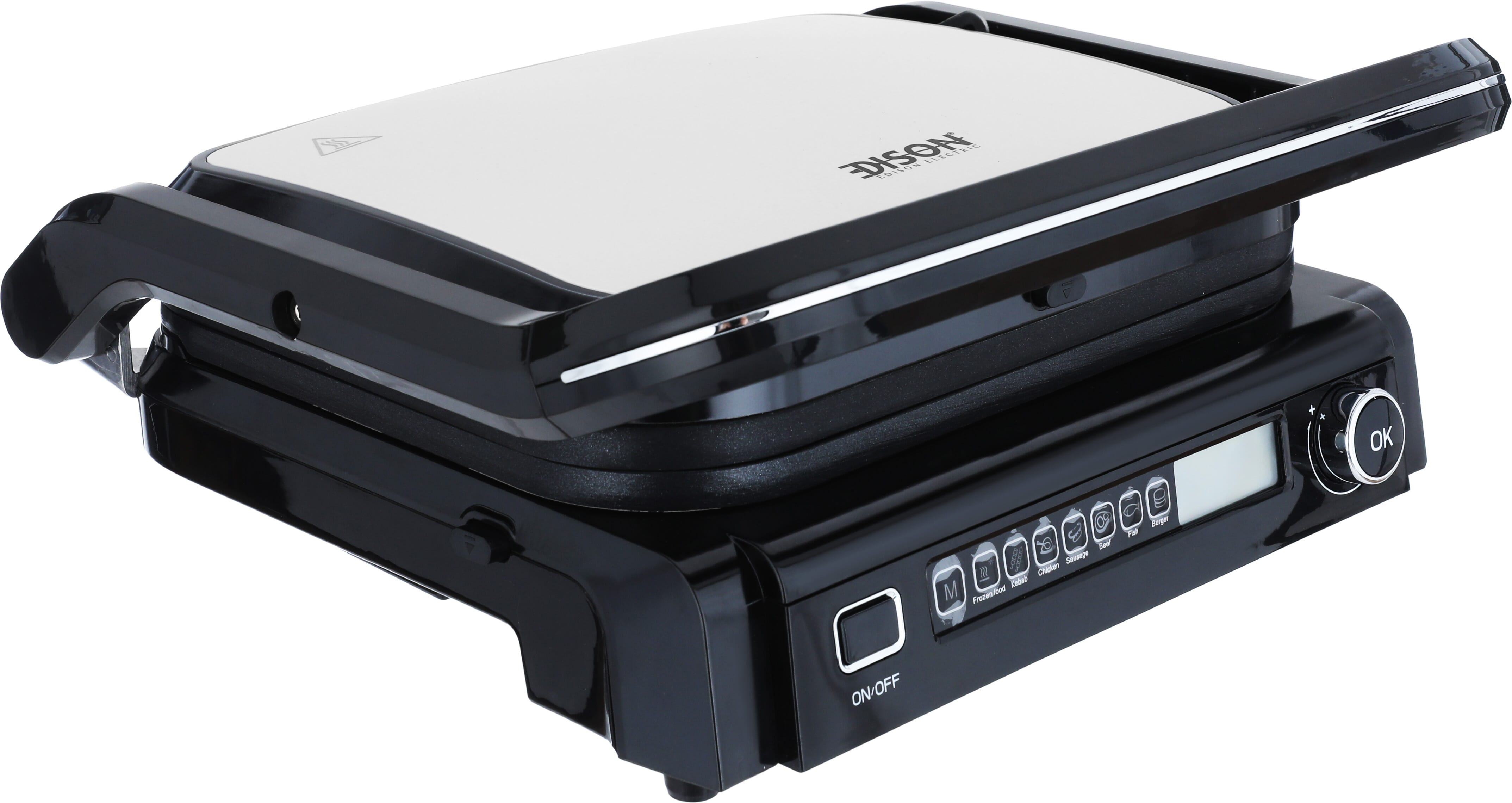 Edison Electric Grill, Digital, 2100 Watt - Black product image 1