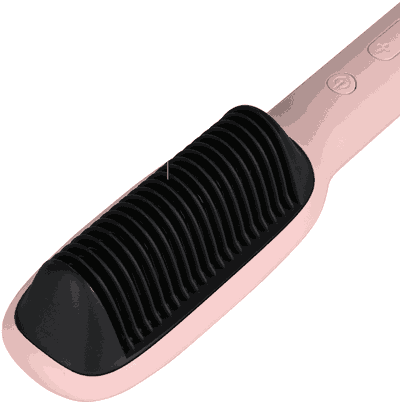 Labelle Baby Straight Hair Straightening Brush, 1100W, 5 Heat Levels, Timer - Rose Gold product image 3
