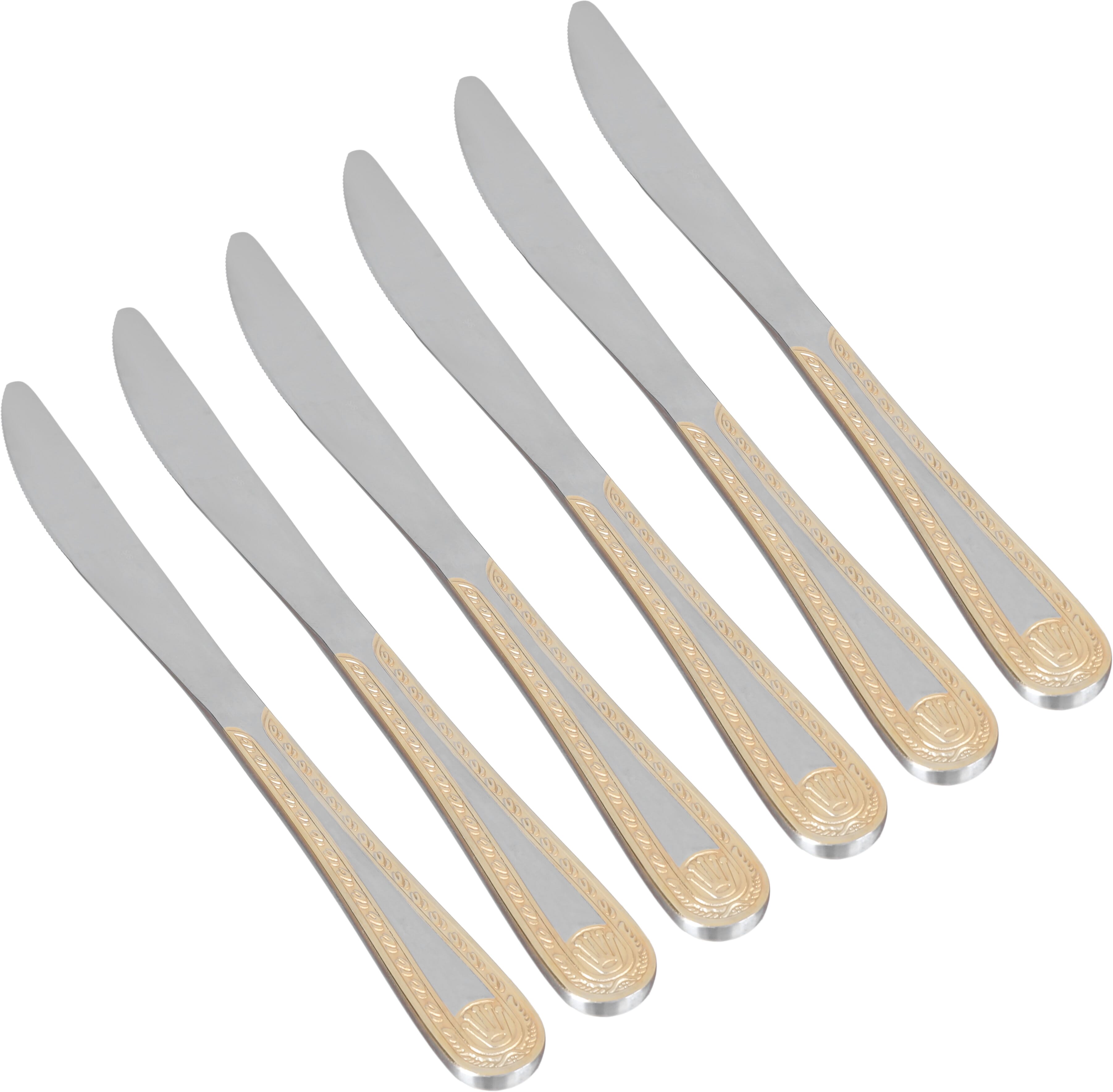 طقم سكاكين استيل السيف غاليري، 6 قطع - فضي product image