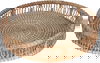 سلة تقديم خوص السيف غاليري، 40 سم، دائري - بيج product image 1