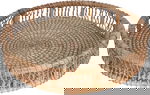 سلة تقديم خوص السيف غاليري، 40 سم، دائري - بيج product image 1
