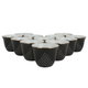 طقم فناجين قهوة عربي سيراميك السيف غاليري، 12 قطعة - اسود ذهبي product image 1