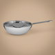 مقلاة بغطاء ستانلس استيل روبوست، 18 سم - فضي product image 1