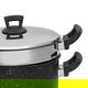 Al Saif Gallery Granite Pot (Haskover), Double, 22 cm - Black product image 2
