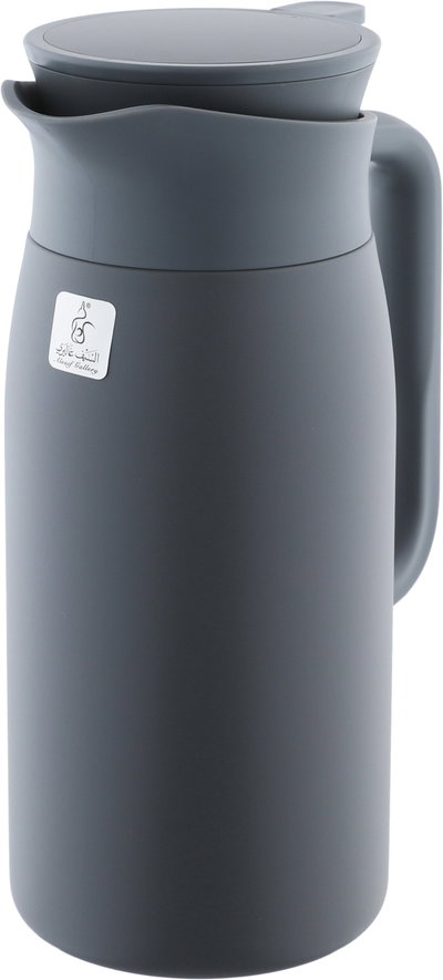 Rana Al Saif Gallery Thermos, 1.5L, Steel Inner Container, Steel Outer Body, Touch Screen - Dark Grey product image 6