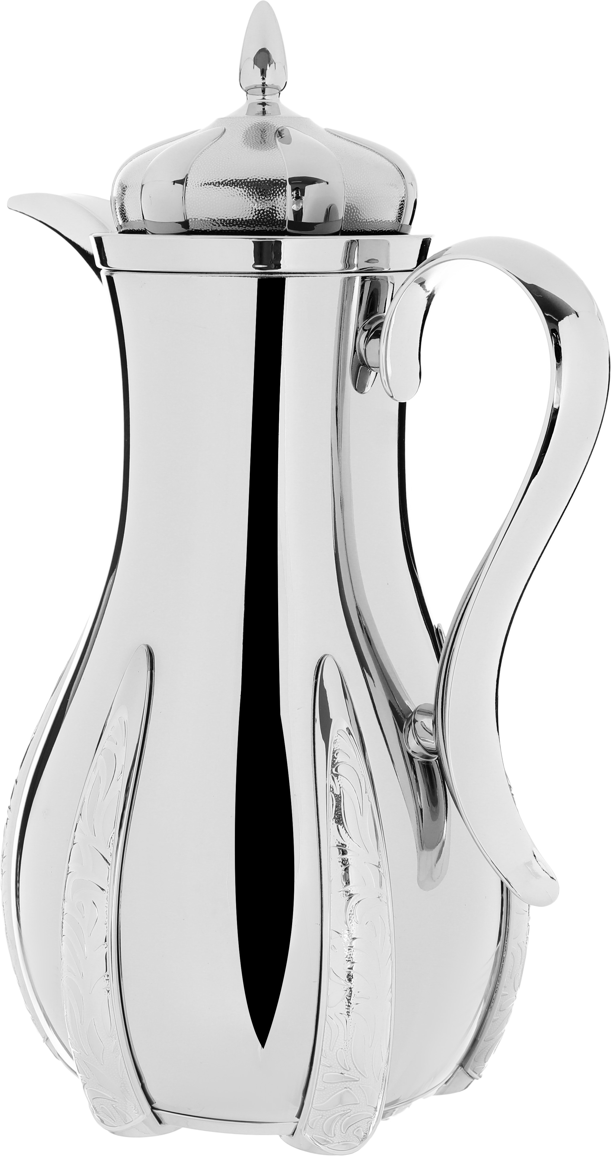 Al Saif Gallery Sana thermos set, 1 liter, thermal glass inner container, steel outer shell - silver product image 5