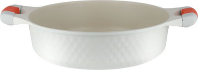 طقم قدور داي كاست الومنيوم روبوست، 9 قطع، غطاء زجاج، يد سيليكون - كريمي product image 5