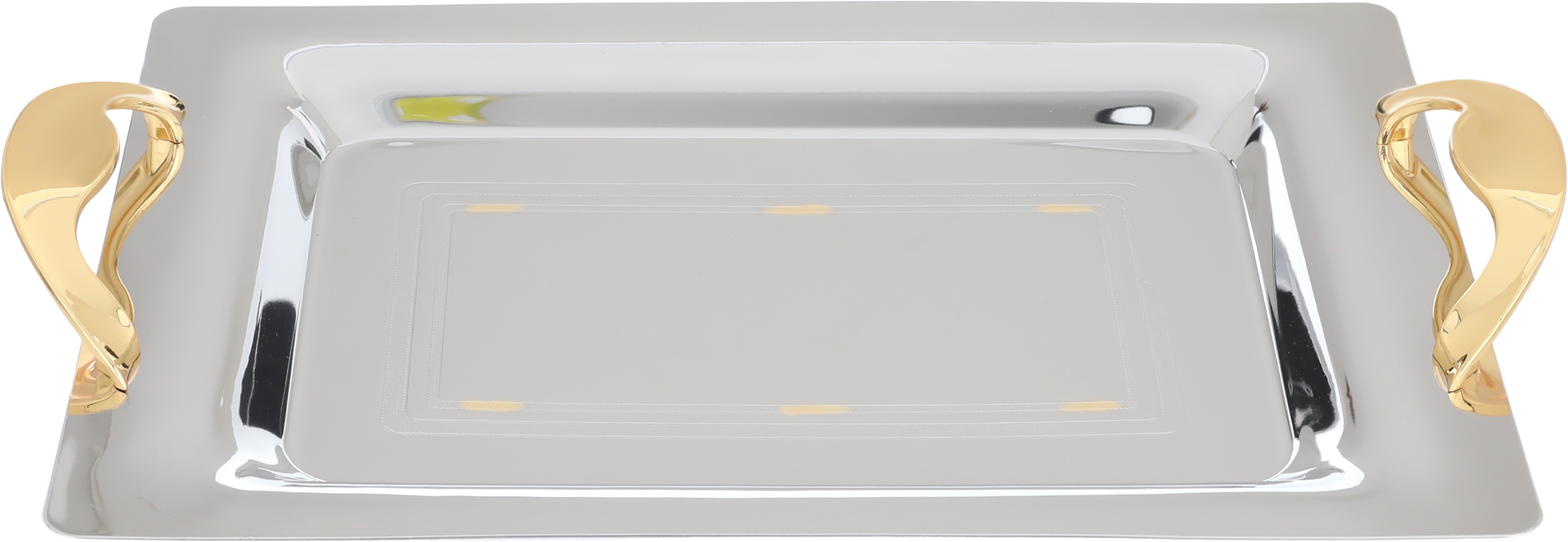 طقم طوفريات استيل، 3 قطع - فضي ذهبي product image 3