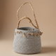Al Saif Gallery Wicker Storage Basket, 10 cm - Grey product image 1