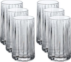 Al Saif Gallery Glass Set, 6 Pieces, Large Size - Clear product image