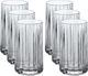 Al Saif Gallery Glass Set, 6 Pieces, Large Size - Clear product image 1