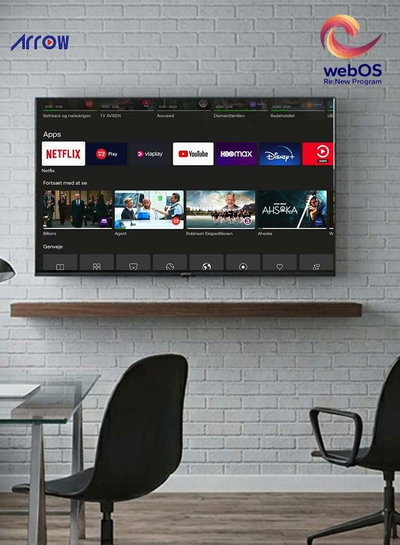 Arrow RO-65LPWQ 50-inch Frameless Smart TV, 4K UHD, QLED, WebOS System - Black product image 5
