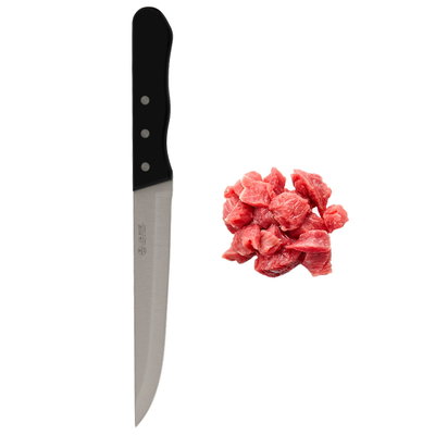 سكين استيل السيف غاليري، 7 بوصة، ياباني - أسود product image 2