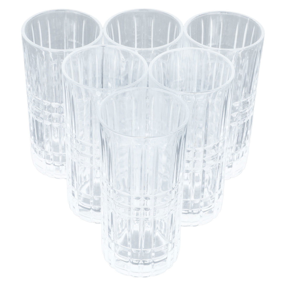طقم كاسات زجاج السيف غاليري، 6 حبات - شفاف product image 2