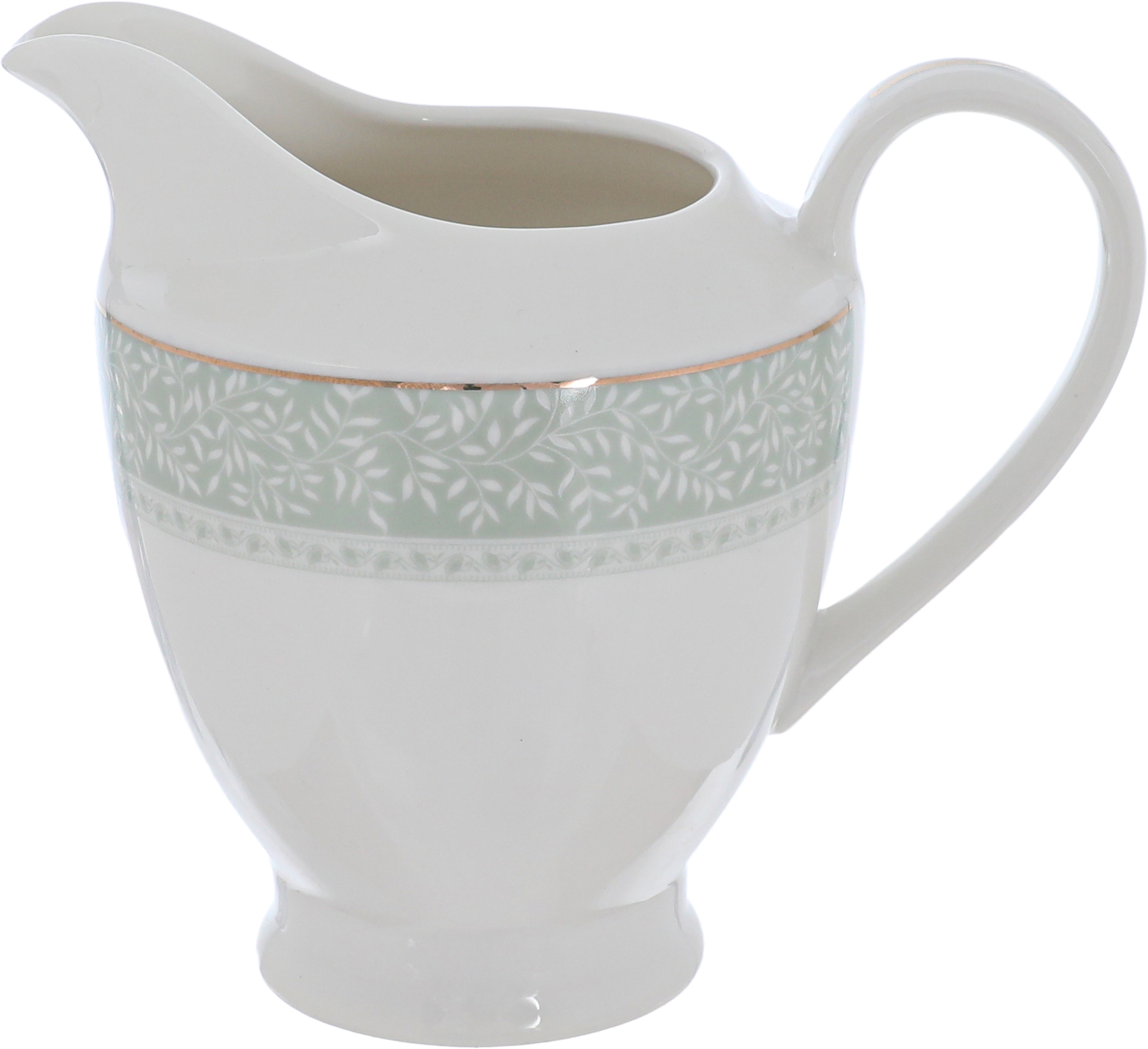 Victoria Al Saif Gallery porcelain dining set, 65 pieces, pattern - white green product image 7