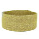 Al Saif Gallery wicker basket, 8.5 cm, gray-yellow triangle product image 1
