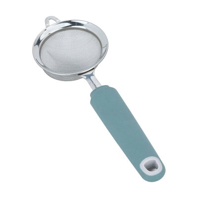 مصفاة استيل السيف غاليري، 7 سم، بيد سيلكون - فضي product image 3