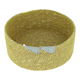 Al Saif Gallery wicker basket, 8.5 cm, gray-yellow triangle product image 2