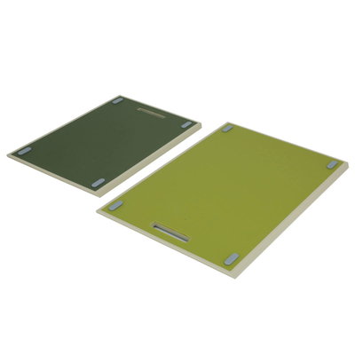 Al Saif Gallery Plastic Cutting Board Set, 2 Pieces, 9 x 21.5 x 31 cm - Light Green product image 2