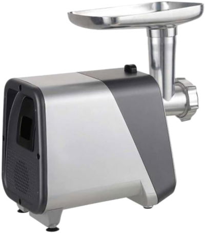 Winning Star ST-5517 Electric Meat Grinder, 450W, 3 Grinding Discs, Sausage Stuffing Attachment - Silver product image 4