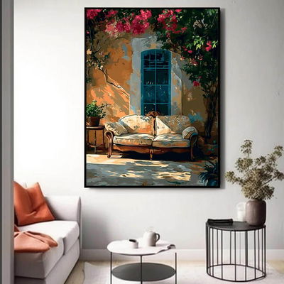 لوحة جدارية كانفس طباعة، 150×100 سم، اطار اسود - متعدد الالوان product image 3