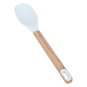 ملعقة خدمة سيليكون السيف غاليري، يد خشب - أبيض product image 2