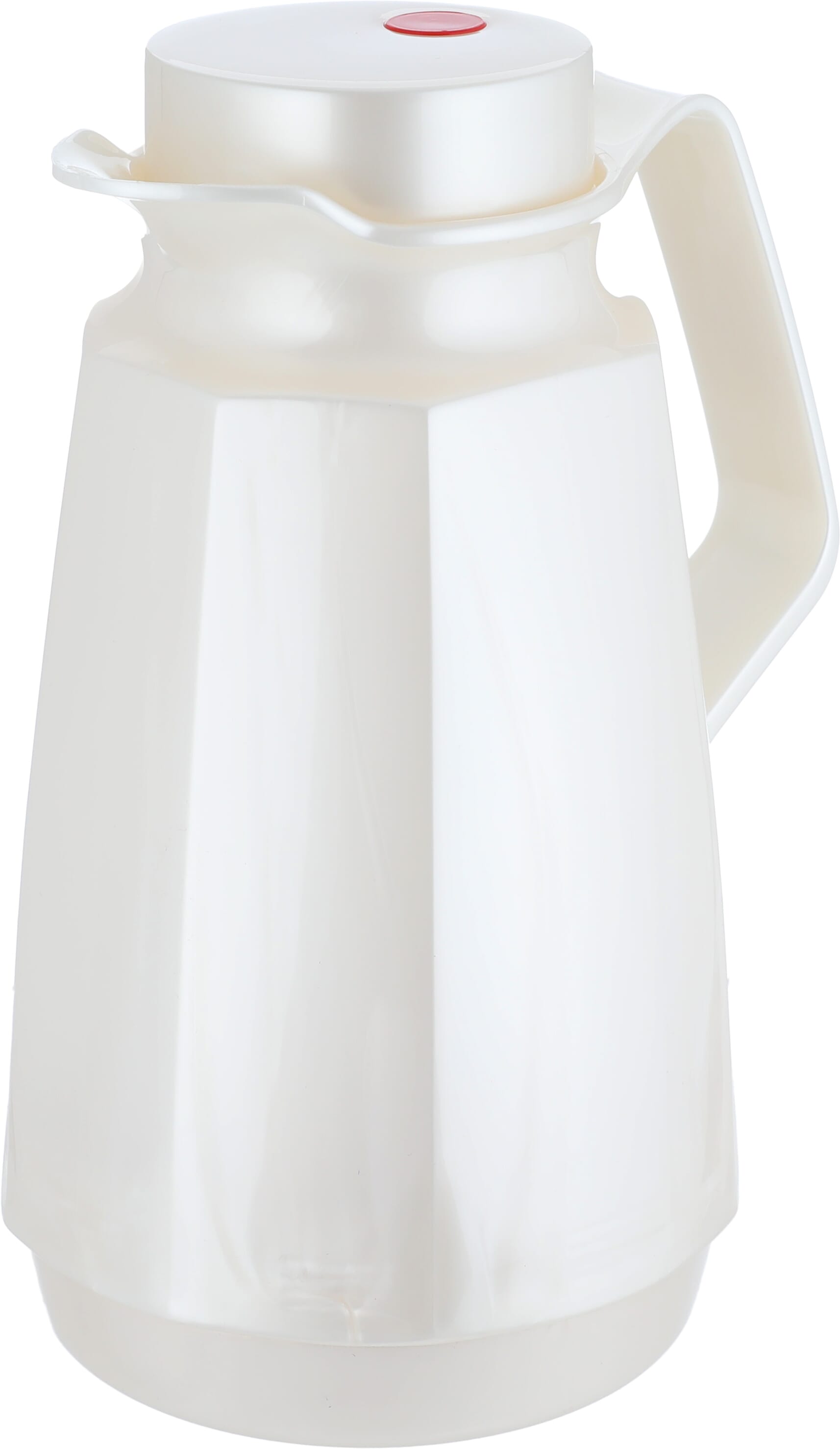 Rotpont glass thermos, 1 liter, plastic outer shell - white product image 3
