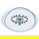 Al Saif Gallery porcelain serving plate, 26 cm, round, eye pattern - white product image 1