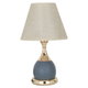 اباجورة استيل إديسون، 1 لمبة - بيج ذهبي product image 1
