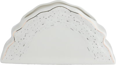 طقم تقديم سفرة بورسلان السيف غاليري، 65 قطعة - أبيض ذهبي product image 2