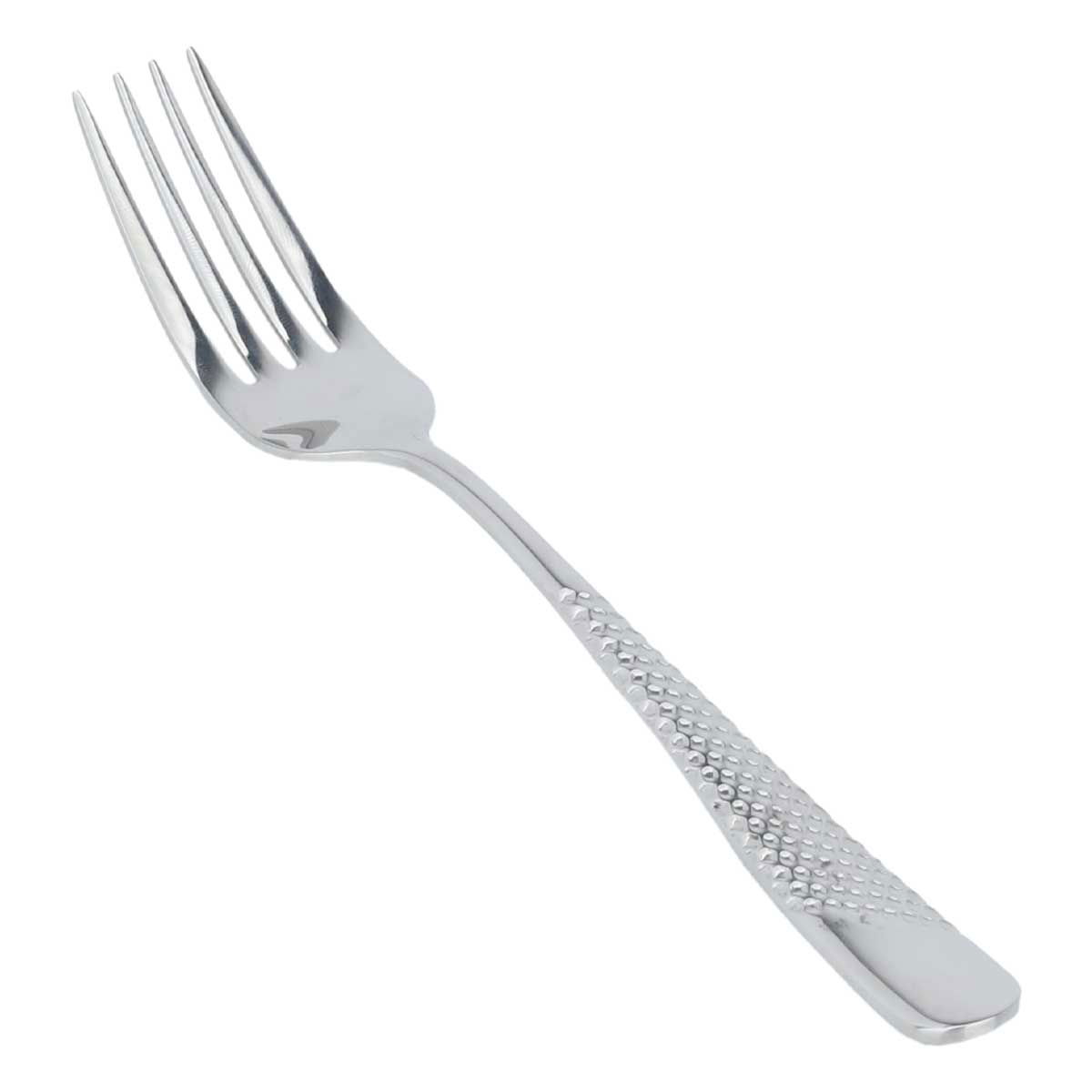 Al Saif Gallery steel sweet forks set, 6 pieces - silver product image