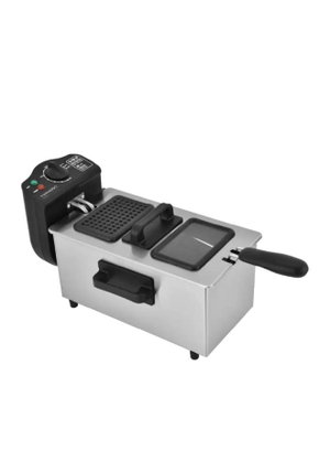 قلاية زيت تايفون، 2000 واط، 3 لتر، TY-04-002 - فضي اسود product image 2