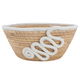 Al Saif Gallery Wicker Bowl, 14x19 cm, Round, Vietnamese - Brown product image 2