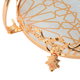 Al Saif Gallery Steel Hala Holder, Round - Gold product image 3